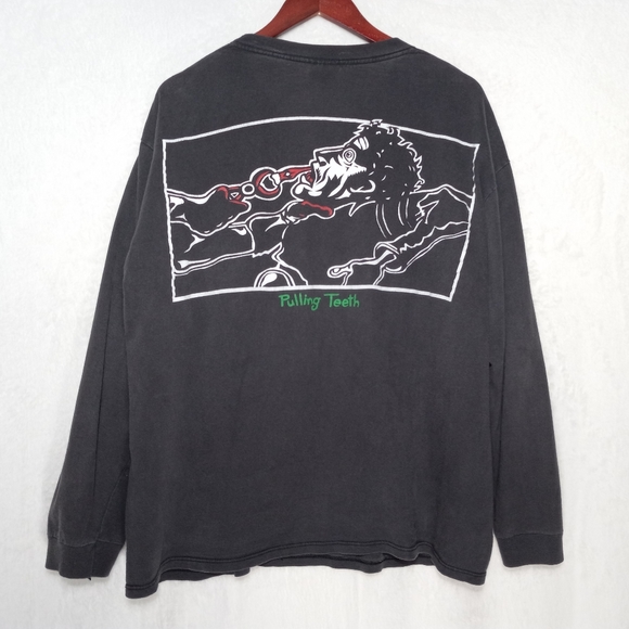 Vintage Green Day long sleeve t-shirt Original 1994 band tee made in USA - Picture 2 of 16